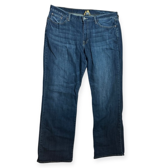 Lucky Brand 367 Vintage Bootcut Men's Jeans 40 x 33.5 Dark Wash Cotton 7MD1372 - Picture 3 of 11